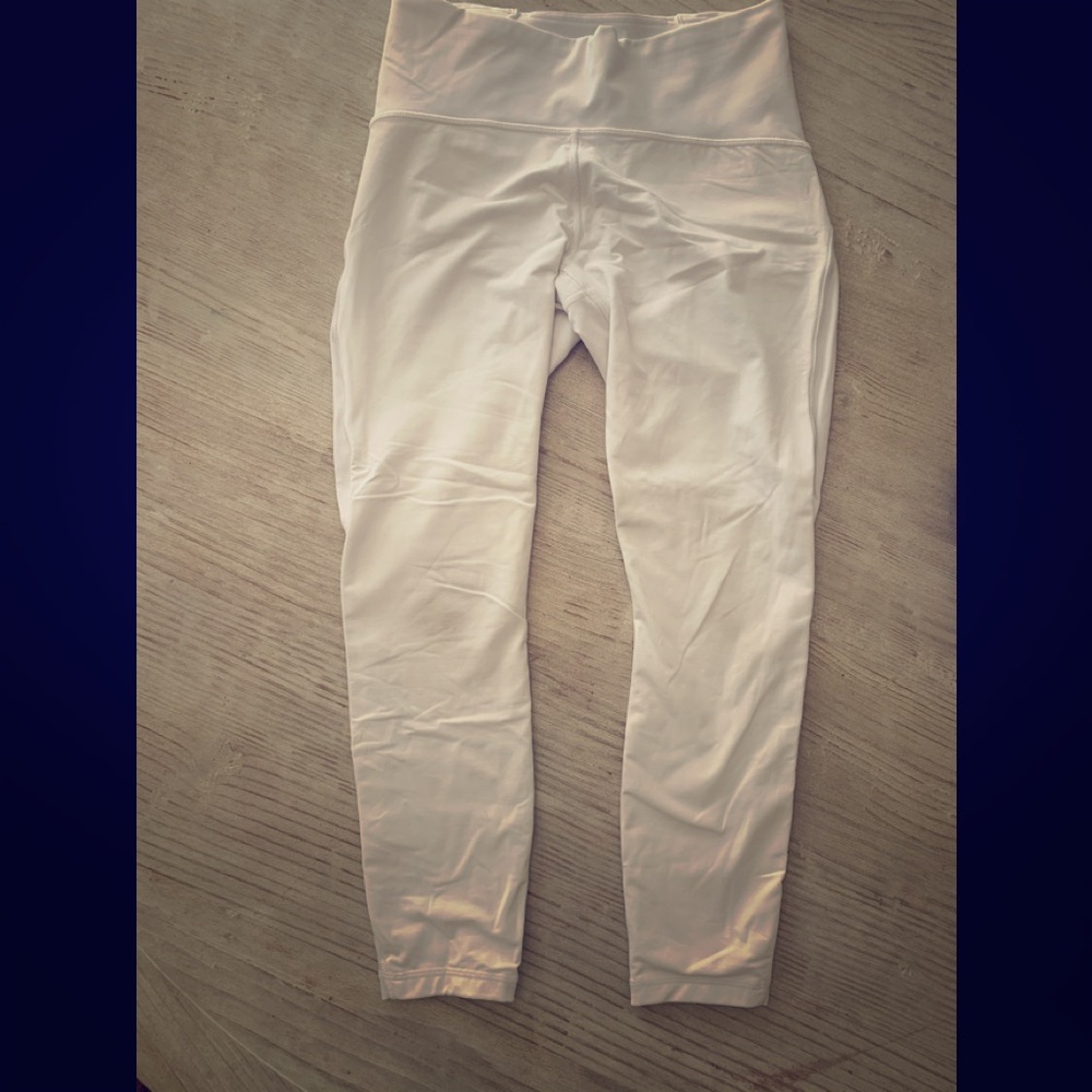 Lululemon white leggings